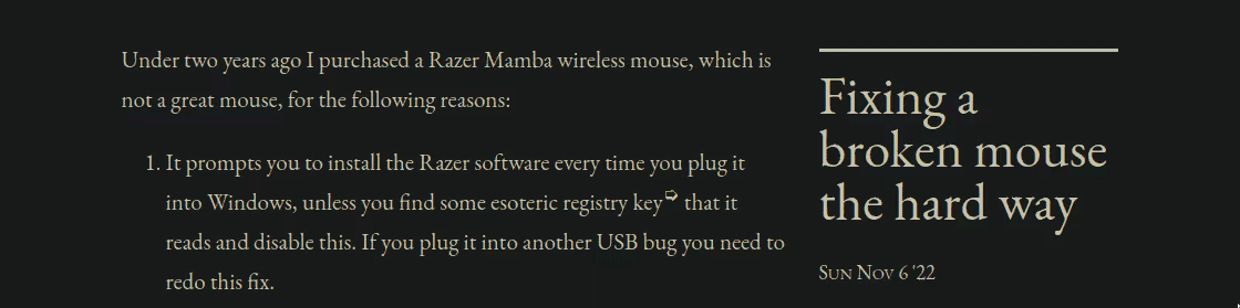 The "fixed" behavior with random scrolling up removed.